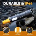 Multifunctional Rechargeable Torch, Flashlight Zoomable LED Flashlight. 