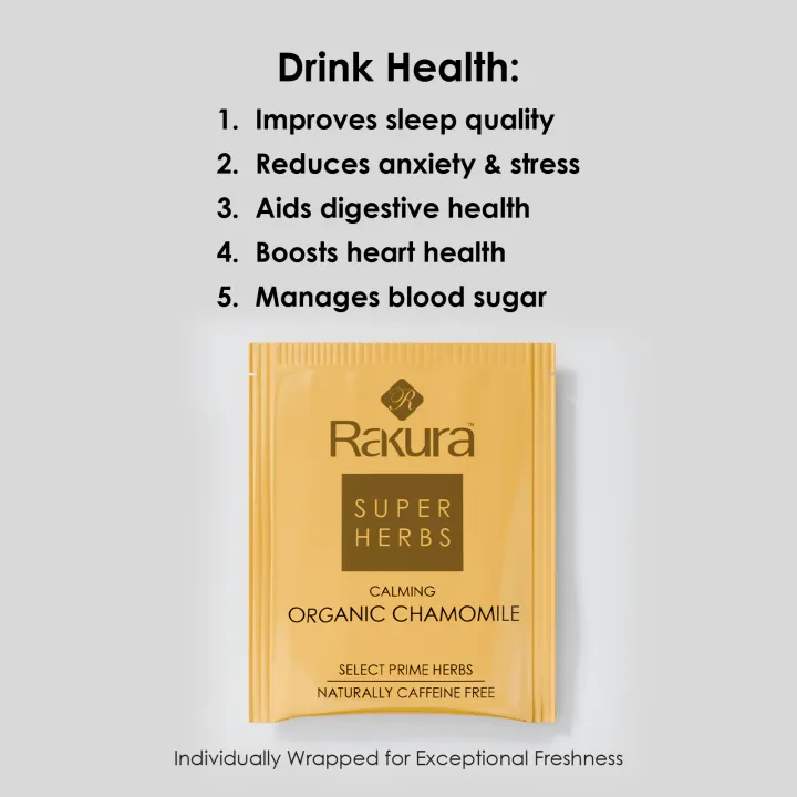Rakura%20Calming%20Organic%20Chamomile%2020TB%20%7C%20Prime%20Super%20Herbs%20%7C%20Caffeine%20Free%20%7C%20Next%20Gen%20Magic%20Knot%20Teabag%20-%20No%20Plastic,%20Bleach%20&%20Glue%20%7C%20Home%20Compostable%20-%20Image%203