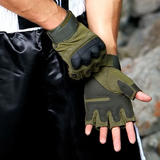 Motorcycle%20Military%20Grade%20Gloves%20Half%20Finger%20Green%20-%20Hand%20Gloves%20For%20Bike%20-%20Image%205