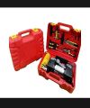 Imported Double Cylinder 12 Volt Portable Electric Car Air Pump Car Air Compressor Car Tyre Air Inflator Car Tire Air Inflator Pump Compressor Electric Air Blower Tire Tyre Puncture Repair Tool Kit Toolkit Car Air Pressure Gauge Car Gadgets Access. 