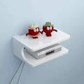 Top Box Stand TV Stand WiFi Router Rack Wall Shelf for Living Room Stylish Hanging Rack Organizer. 