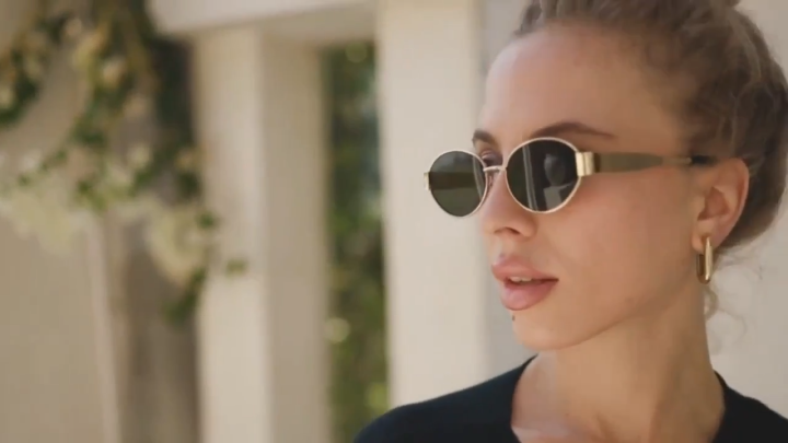 Classic Retro Oval Sunglasses for Women & Men - UV400 Protection Fashion Eyewear Glasses for Girls & Ladies - Elegant Style & Lightweight Thin Metal Round Frame Shades for Girls & Boys - Bestwear.pk