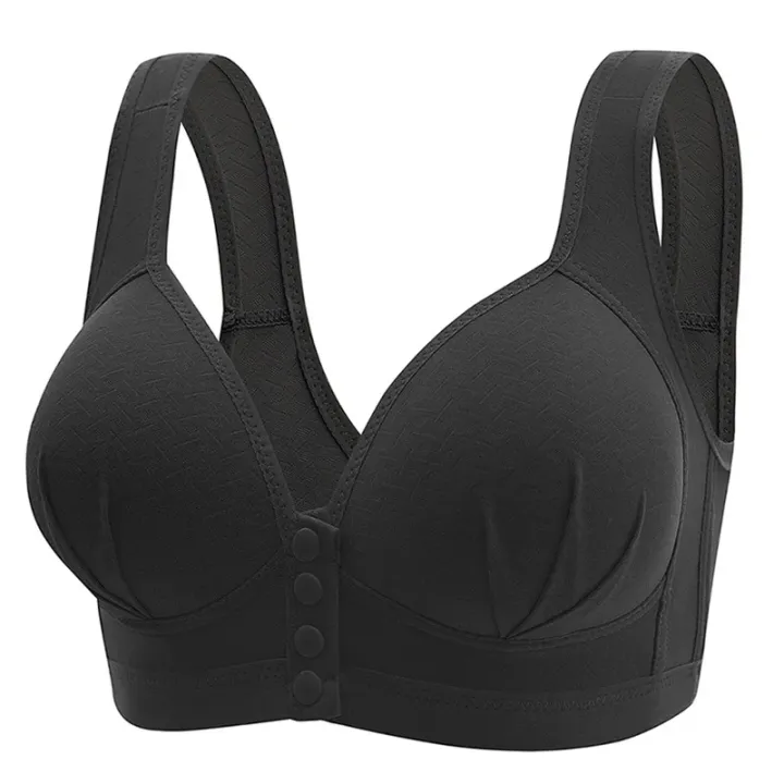 Women's%20Steel-free%20Comfortable%20Breathable%20Front-closing%20Bra%20With%20Gathered%20Back%20Plus-size%20Underwear%20With%20Beautiful%20Back%20Design%20-%20Image%204