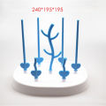 Baby Bottle Drying Rack Feeding Cup Holder Removable Tree Shape Rack Cleaning Pacifiers And Accessories Storage Drying Shelf.