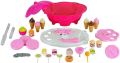 Luxury Sweet Shopping Battery Operated Plastic Ice Cream Trolley Pretend Role Play Educational Toy Set, LED, Music for Kids (Multicolour). 