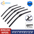 Car Windshield Wiper U-type Soft  Boneless Wiper HD Quiet Durable Automotive Wiper  14" 16" 17" 18" 19" 20" 21" 22" 24". 