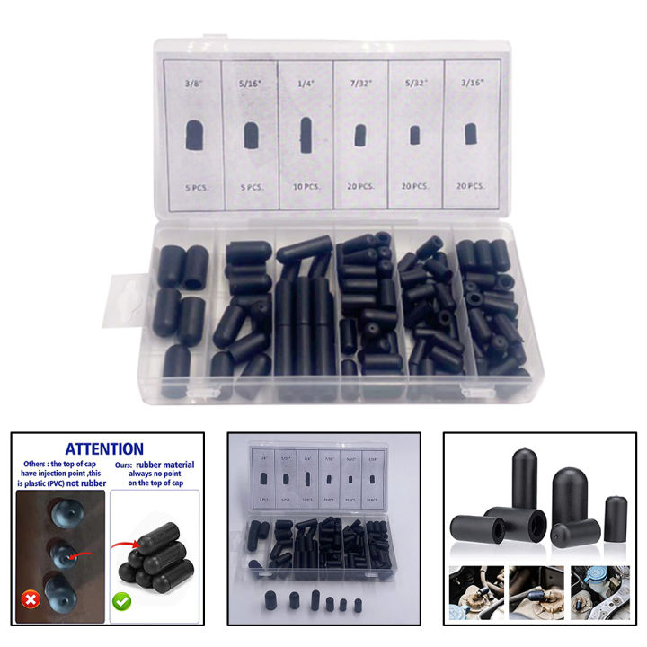 105PCS%20%20Vacuum%20Cap%20Plug%20Kit%20%20Assorted%20Vacuum%20Plugs%20Hose%20End%20Cap%20For%20Automobile%20Crburetor%20Modern%20%20Cap%20Kit%20-%20Image%204