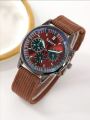 Fabric Canvas Strap Casual Cool Round Dial Wrist Watch for men - Watch For Men - Watch - Watch For Men - Watch - ঘড়ি.