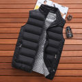 Men Vest Windproof Vest Men Jacket Sleeveless Vest Winter Jacket Casual Coat Men down Cotton Warm Thicken Waistcoat thick gilet. 