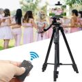 YUFENG 3388 Remote Control Tlripod 360 Degree Professional Tripod Stand Aluminum Alloy Tripod For Camera & Mobile Stand. 