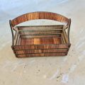 Wooden basket. 
