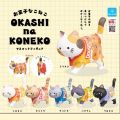 QUALIA Gashaopn Capsule Toy Cat Wearing Candy Packaging Snack Wrapper Kitty Figures Kitten Doll Blind Box Table Decoration Gifts. 
