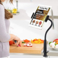 Large Size Tablet Stand 80cm Long Arm Bed Tablet Holder Mount for iPad Air Pro Mini Tablet Stands Clip Bracket 4 To 12 Inch Tabs. 