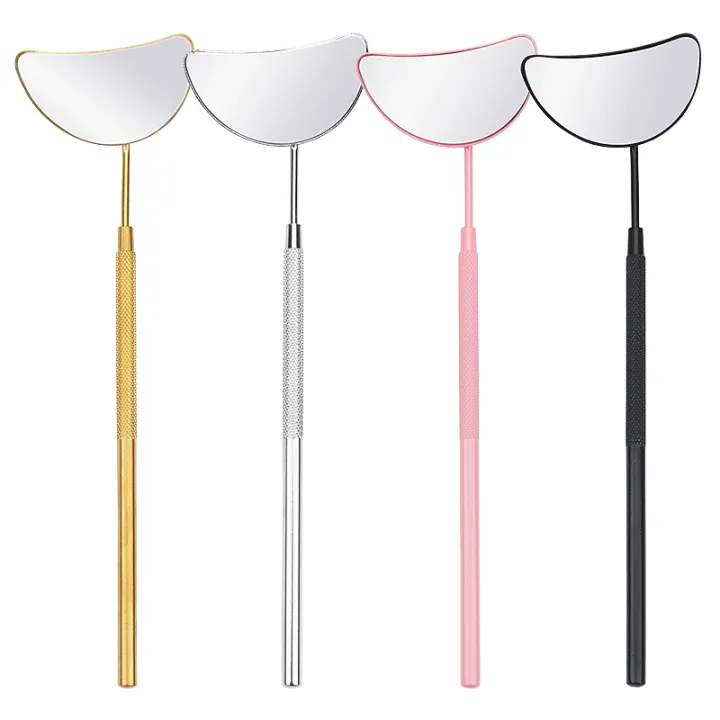 1pcs%20Eyelash%20Extension%20Inspect%20Mirror%20Moon%20Shaped%20Detachable%20Stainless%20Steel%20Lash%20Lifting%20Magnify%20Makeup%20Mirror%20Beauty%20Tools%20-%20Image%203