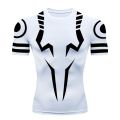 3D Print Compression Shirts for Men Athletic Quick Dry Tshirts Tops Gym Workout Fitness Undershirts Baselayers Sports Activewear. 