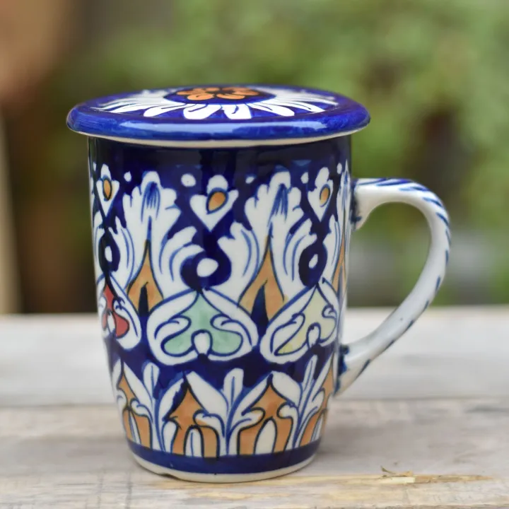 Mug%7CMug%20with%20Lid%7CHandmade%20And%20Handpainted%7CMultani%20Blue%20Pottery%7CCoffee%20Mug%20-%20Image%207