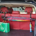 2pcs Car Back Seat Hook Multi-function Rear Seat Headrest Hanging Hook Umbrella Holder Seat Back Storage Hook Auto Interior Tool.