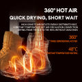 Shoe Dryer Portable Electric Shoe and Boot Dryer 180° Folding Design Smart Display for Shoes Gloves Hats Socks Ski Boots. 