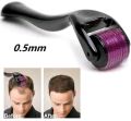 Derma Roller (0.5 mm) Professional Titanium Microneedle Derma Roller Hair Regrowth Acne Scars Anti-aging Skin Therapy Dermatology System. 