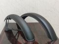 2-PC Cafe Racer Metal Mudguard Set -Black For CD-70, Cafe Racer & Project Bikes. 