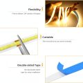 LED COB Light Strip Touch Dimmer Flexible Diode Tape 5V USB Linear Indoor Lighting Lamp Room DIY TV Mirror Backlight Wall Decor. 