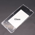 1PCS Glass Plastic Mirror For 3DS New Replacement Plastic Top Front LCD Screen Frame Lens Cover For 3DS.