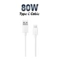 For Oppo realme 80W Super VOOC charging cable charger set support Super VOOC quick charge, support reno8/reno7/reno6/reno5/find X5. 