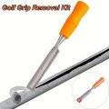 1Pc Golf Grip Tape Removal Tool Golf Grip Replacement Repair Kit Tape Stripper Remover for Regripping Steel Shaft Golf Club Tape. 