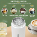 Travel Electric Kettle Portable Small Mini Tea Coffee Kettle Water Boiler, Water Heater Steel & Auto Shut-Off & Boil Dry Protect. 