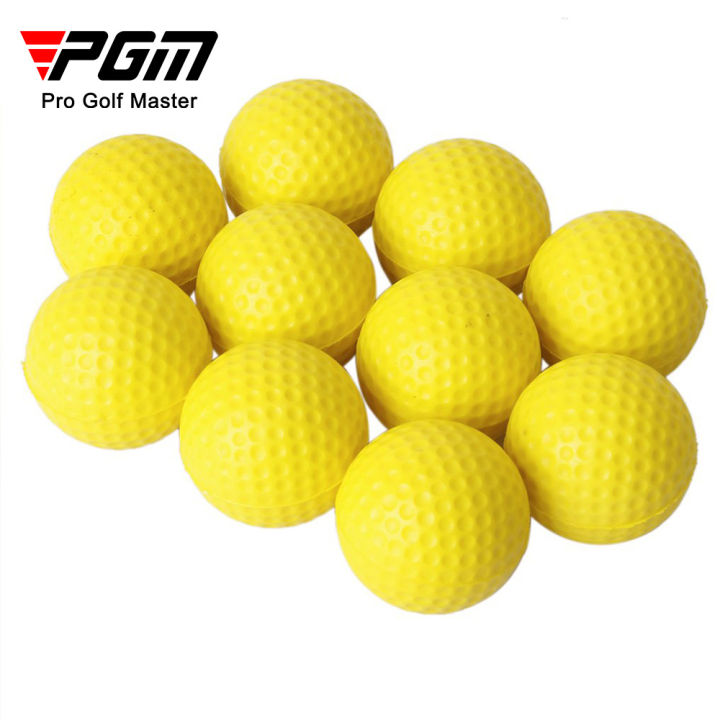 PGM%2010pcs%20Golf%20Balls%20Light%20Indoor%20Outdoor%20Training%20Practice%20Golf%20Sports%20Sponge%20Elastic%20PU%20Foam%20Balls%20Q008%20-%20Image%203