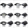 2Pcs Car Fog Lamps Front Bumper Daytime Running Lights DRL For Nissan X-Trail Altima Sylphy Almera QASHQAI March Pathfinder 12V. 