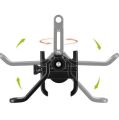 Aluminum Alloy Adjustable Bike Mobile Phone Holder Full Metal bike Motorcycle Mobile Holder Phone Bracket Mountain Bike Mobile Stand C3. 