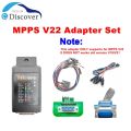 NEW 2025 MPPS V22 Unlock Version Life Time Use Mpps Full Chip With Breakout Tricore Cable OBD2 ECU Programmer Chip Tuning Tool.