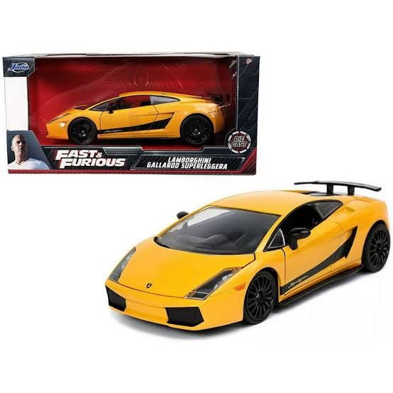 Fast & Furious 6 Dom's Lamborghini Gallardo Superleggera 1:24 Scale Diecast Car