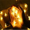 LED Star String Lights Christmas Garland Battery USB Powered Wedding Party Curtain String Fairy Lamps For Home Decoration. 