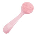 Double Sided Silicone Facial Cleanser Brush Soft Hair Face Massage Wash Brush Blackhead Remover Portable Skin Care Tool. 