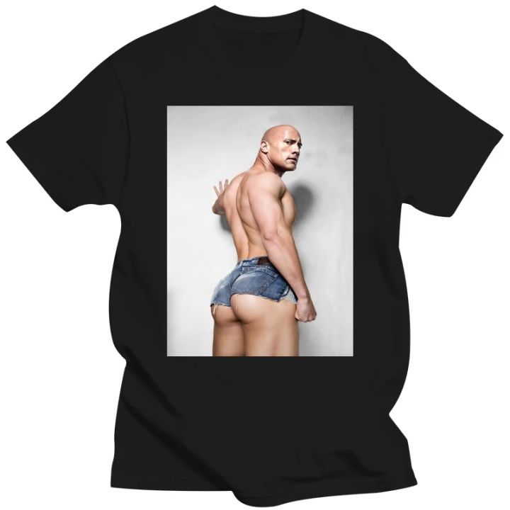 Dwayne%20Johnson%20Rock%20Hard%20Bottom%20Tshirt%20Funny%20Graphic%20Tshirts%20Women%20Men%20Summer%20Short-sleev%20Tops%20Casual%20O-neck%20Tee%20Camisetas%20-%20Image%202