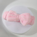 Bow Headband Wristband Set Towel Elastic Soft Washing Face Shower Make up Yoga Sports Skincare Headband for Women Girls. 