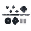 JCD Rubber Conductive R L button repair part for psp1000 PSP 1000 Left Right Buttons Key pad Set Repair buttons. 