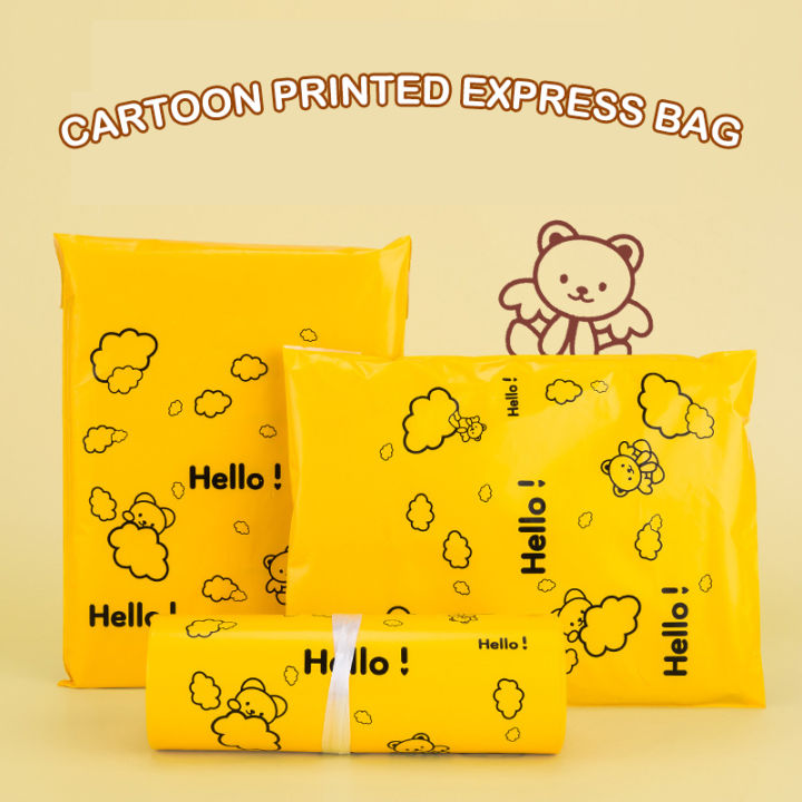 10Pcs%20Courier%20Bag%20Envelope%20Packaging%20Bags%20Pink%20Waterproof%20Self%20Adhesive%20Seal%20Bag%20-%20Image%202