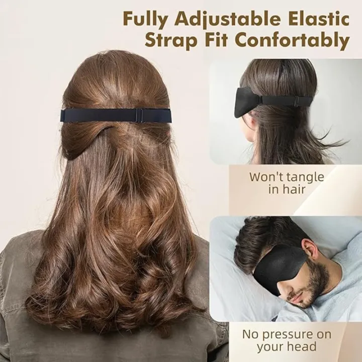 Sleep%20Eye%20Mask%20Weighted%20for%20Side%20Sleeper%20Men%20Women%203D%20Contoured%20Sleeping%20Mask%20No%20Eye%20Pressure%20100%25%20Blockout%20Soft%20Comfortable%20Eye%20-%20Image%205