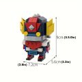Moc Robot Goldoraked Anime Figure Building Block Technical  Mecha Movie Constructor Model Brick Set Children Toys Kid . 