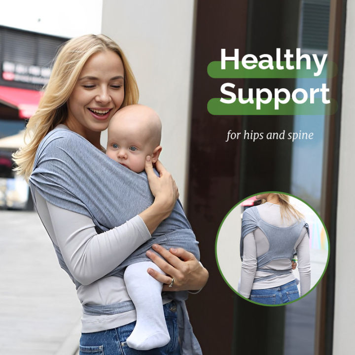 Baby%20Backpack%20Front%20Hugging%20Wrapped%20Backpack%20Multifunctional%20Shoulder%20Strap%20Mother%20and%20Baby%20Travel%20Supplies%20-%20Image%202