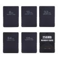 For PS2 Memory Card 8MB 16MB 32MB 64MB 128MB PS2 Memory Card for  PlayStation2 Store the Game Progress. 