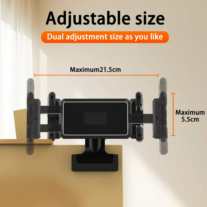 Universal%20metal%20phone/tablet%20stand%20clip,%20suitable%20for%20desktop/table/art%20easel,%20convenient%20for%20live%20streaming,%20video%20calls%20-%20Image%203