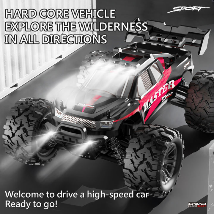 1:16%204WD%20RC%20Car%20Off%20Road%2040KM/H%20Professional%202.4G%20High%20Speed%20Racing%20With%20LED%20Light%20Remote%20Control%20Cars%20Drift%20Monster%20Truck%20-%20Image%202