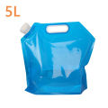 5/10L Camping Water Bag Portable Folding Water Bucket Large Water Container Outdoor Travel Collapsible Pouch Can Camping Supplie. 