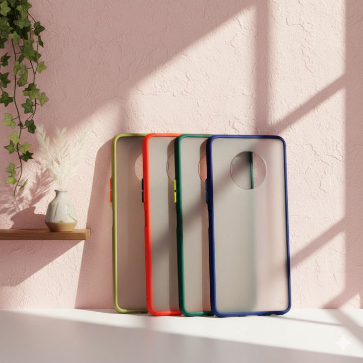 Infinix Note 7 Back Cover Smoky Matte Cover For Note 7