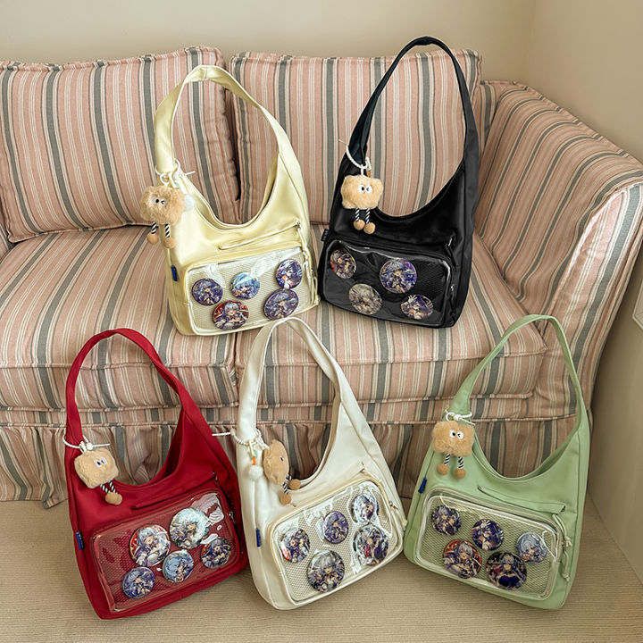 Portable%20Japanese%20Style%20Transparent%20Ita%20Bag%20for%20Women%20Large%20Capacity%20Canvas%20Tote%20Bag%20Casual%20PVC%20Lolita%20Handbag%20Daily%20-%20Image%203