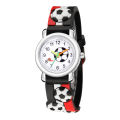 Fashion Children Students Watches Simple Cartoon Football Pattern Sports Watch Kids Boys Girls Gifts. 